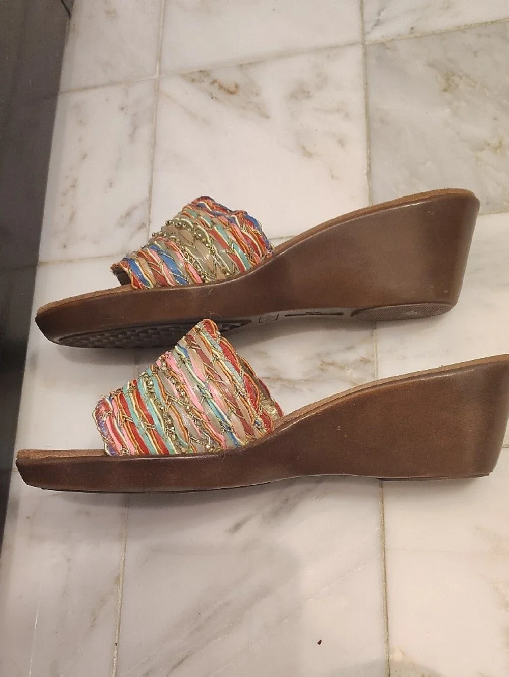 A2 By Aerosoles colorful braided